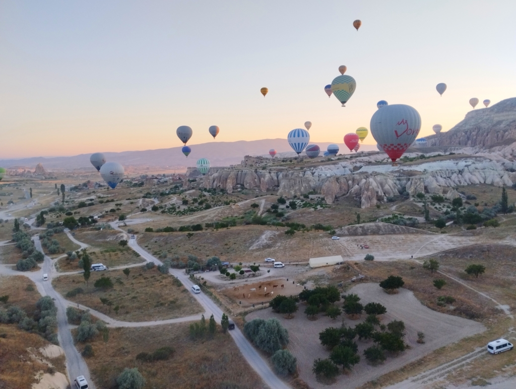 トルコ・カッパドキアの気球